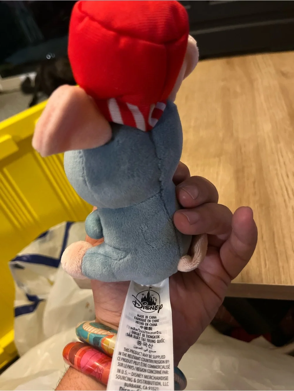 Disney Wishables Holiday Advent Calendar 2024 Remy Plush Ratatouille Peppermint